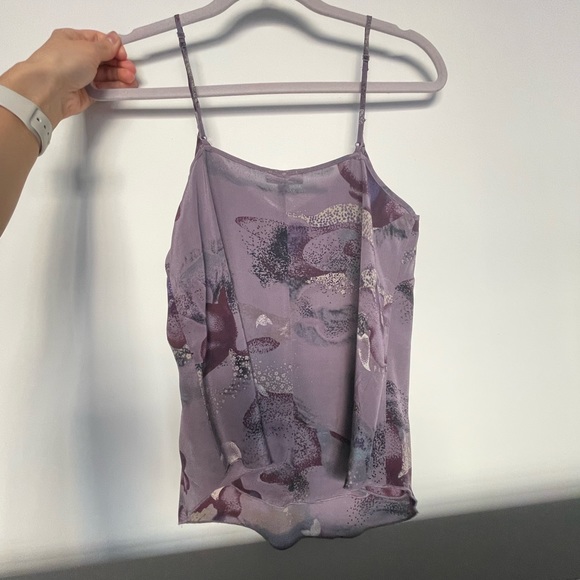 [Aritzia- Wilfred] 100% silk purple cami - Picture 4 of 6